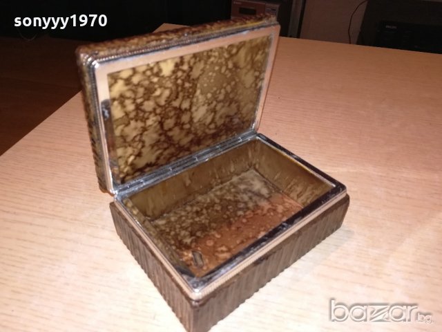 красива кутия за бижута-14х10х6см-внос швеицария, снимка 11 - Антикварни и старинни предмети - 20291385