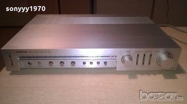 onkyo tx-20 tuner amplifier-made in japan-внос швеицария, снимка 4 - Ресийвъри, усилватели, смесителни пултове - 18713161