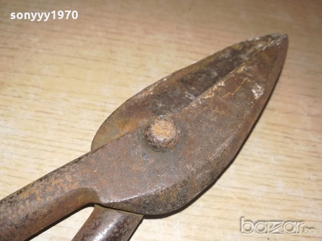 АНТИКА-стара ножица за ламарина 29см-ретро колекция, снимка 9 - Други инструменти - 20972249