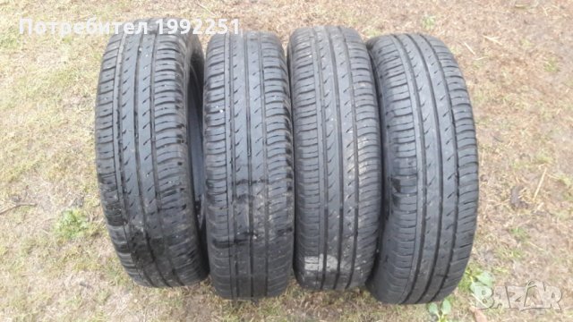 4бр летни гуми  CONTINENTAL   155/65R 14 DOT1410 6mm дълбочина на шарката. Цената е за 4бр.