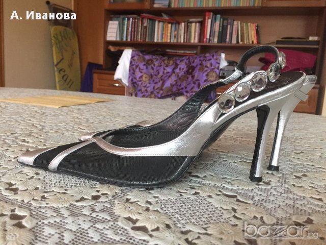 Дамски обувки естествена кожа, снимка 2 - Дамски обувки на ток - 15835776