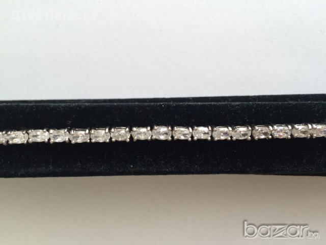 Сребърна гривна 033 ПРОМО !!!!, снимка 2 - Гривни - 10544364