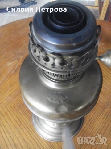 Старинна газена лампа, снимка 2 - Антикварни и старинни предмети - 24951693