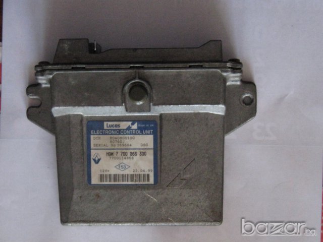 ECU и блок СРС