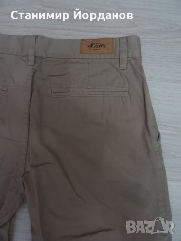 Мъжки къси панталони S.OLIVER размер 32 , снимка 5 - Къси панталони - 23905782
