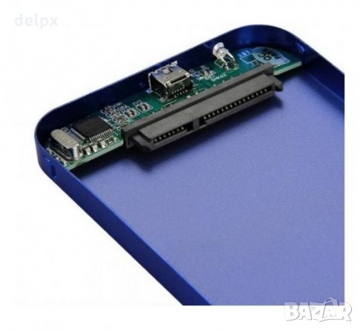 Кутия HDD за вътрешен хард диск 2,5" SATA MINI USB, снимка 3 - Външни хард дискове - 24667745