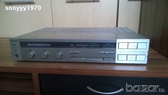 ★ █▬█ 0 ▀█▀ ★ philips f4234/00-stereo amplifier-230w-made in belgium-внос швеицария, снимка 15 - Ресийвъри, усилватели, смесителни пултове - 8939103