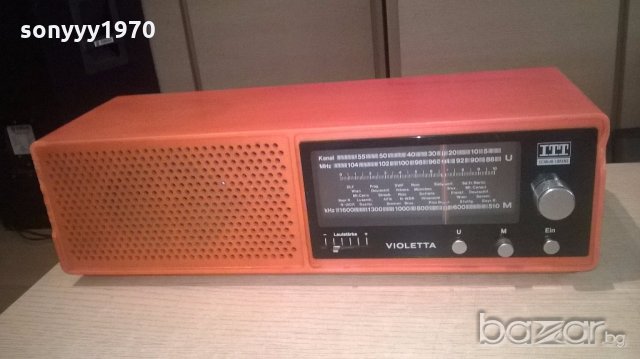 itt schaub lorenz-violetta-внос швеицария, снимка 6 - Ресийвъри, усилватели, смесителни пултове - 19576361