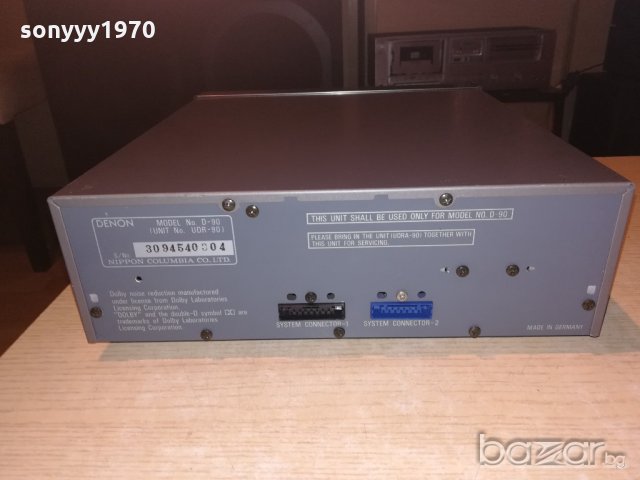 denon-deck-made in germany-внос швеицария, снимка 10 - Ресийвъри, усилватели, смесителни пултове - 20196403