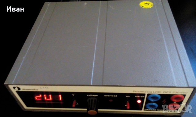 Медицинско захранване за електрофореза Pharmacia lkb gps 200/400, снимка 2 - Друга електроника - 24045377