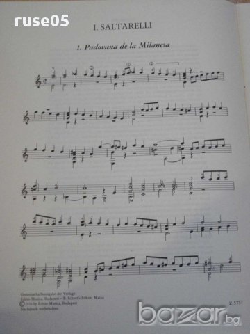 Книга "SALTARELLI,CANZONI E FANTASIE per chitarra" - 24 стр., снимка 6 - Специализирана литература - 15858761