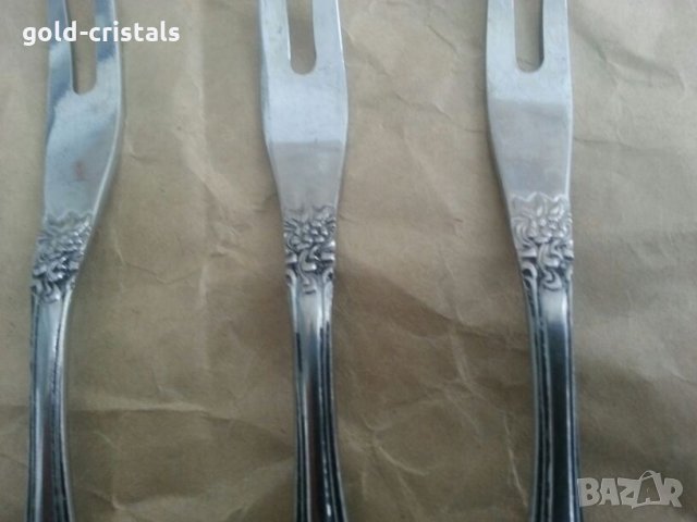 Ретро руски вилици вилички, снимка 3 - Антикварни и старинни предмети - 23923336