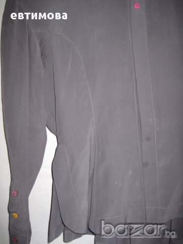 Дамска копринена дизайнерска блуза, 40 (M), снимка 5 - Блузи с дълъг ръкав и пуловери - 12903217