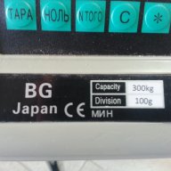 Японска Платформена електронна везна/кантар до 300кг е- измервателен електроуред с висока прецизност, снимка 8 - Везни - 8101541