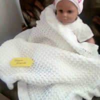 Бебешка пелена "Ангелска прегръдка" - за новородени бебета, снимка 6 - Други - 20660032