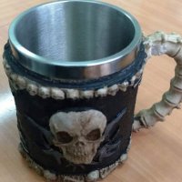 Уникална релефна пиратска чаша , снимка 3 - Чаши - 24658641
