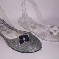 Дамски обувки силиконови SAI JUN цвете ., снимка 1 - Дамски ежедневни обувки - 18801635