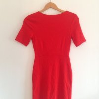 Червена рокля, снимка 4 - Рокли - 22691847