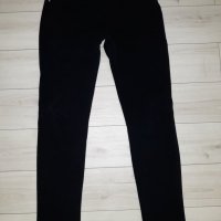 Черен дамски ластичен панталон - клин марка Paranoia, снимка 1 - Клинове - 23726743
