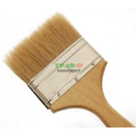 Четка за боядисване с естествен косъм и дървена дръжка, снимка 3 - Други машини и части - 16029603