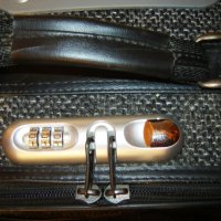 Голям италиански куфар – Ренцо Мети в сиво, снимка 5 - Други стоки за дома - 21940176