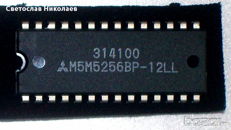 Интегрални схеми Mitsubishi  M5M5256BP-12LL(Japan), снимка 1