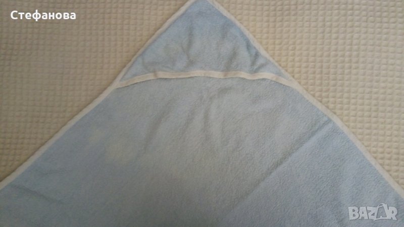 Бебешка хавлия с качулка, снимка 1