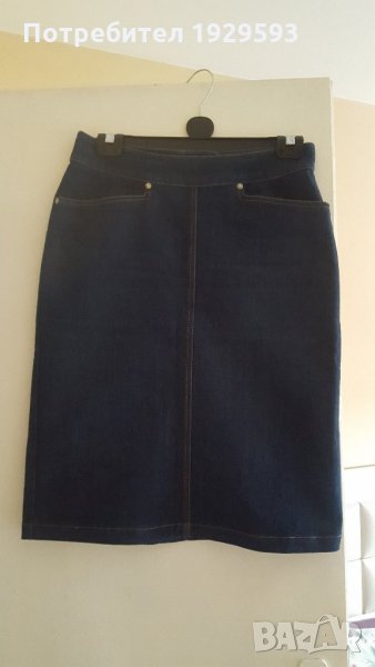 Дънкова пола марка Hennes, снимка 1