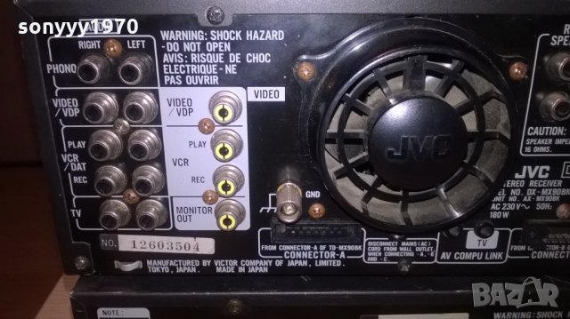 jvc-receiver-made in japan-от 3 части-за ремонт-внос швеция, снимка 10 - Ресийвъри, усилватели, смесителни пултове - 25654991