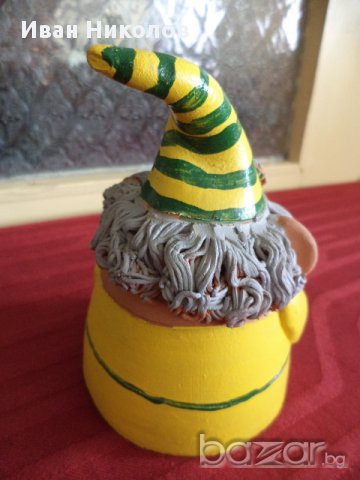 фигурка джудже - керамика, снимка 3 - Романтични подаръци - 9726931