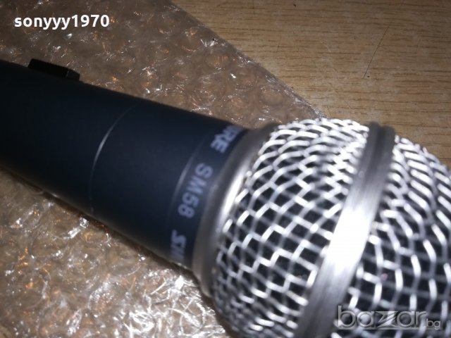 shure sm58-професионален качествен микрофон, снимка 16 - Микрофони - 21109523
