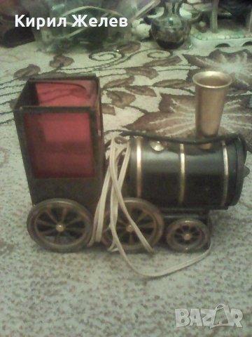 Старо влакче метално лампа нощна А 412 