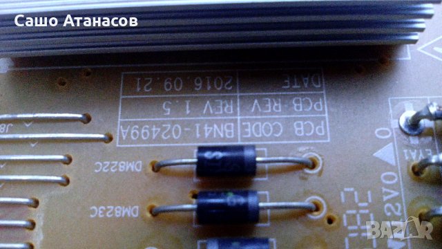 SAMSUNG UE43KU6072U със счупена матрица ,BN41-02499A ,BN41-02528A ,WIDT30Q ,CY-GK043HGEV1H, снимка 8 - Части и Платки - 23312692