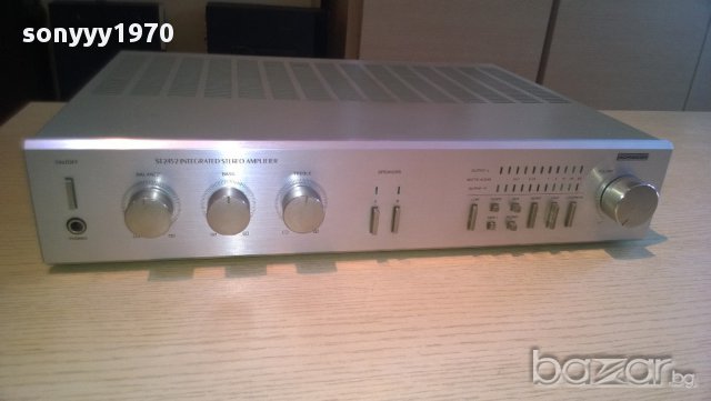 schneider st2452/00-stereo amplifier-made in belgium-внос швеицария, снимка 6 - Ресийвъри, усилватели, смесителни пултове - 11389051