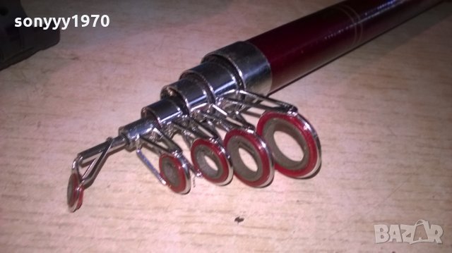 Телескоп, изработен от стъклопласт с керамични водачи. Дължина - 2.7м., снимка 10 - Въдици - 25376081