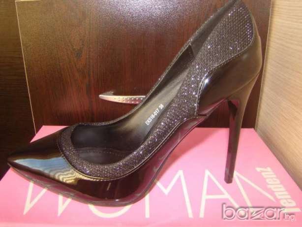 Дамски обувки Tendenz на висок ток, снимка 2 - Дамски обувки на ток - 19424658