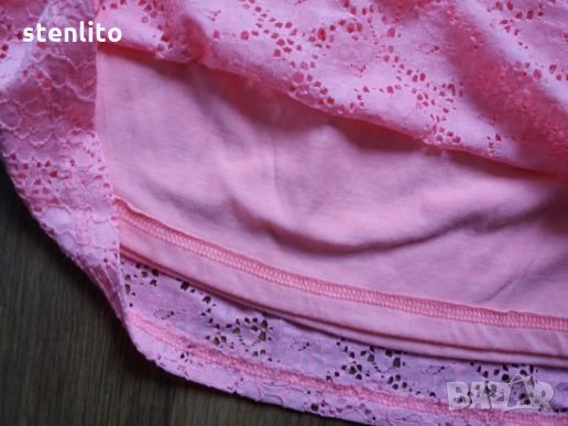 Детска розова пола HEMA , снимка 3 - Детски рокли и поли - 21763069