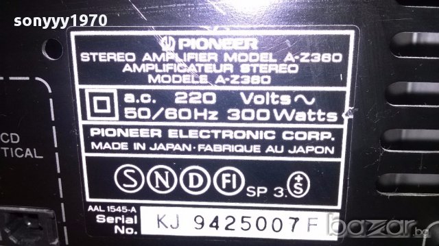 Pioneer tuner+amplifier+deck-made in japan-внос швеицария, снимка 12 - Ресийвъри, усилватели, смесителни пултове - 14417891