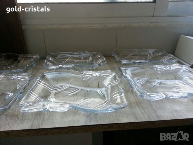 стъклени чинии , снимка 2 - Сервизи - 22330698