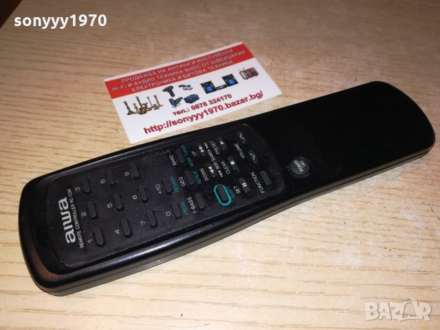 aiwa remote-audio-внос швеицария, снимка 4 - Ресийвъри, усилватели, смесителни пултове - 21658402