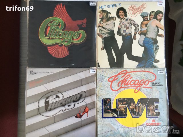 Грамофонни плочи на Chicago,Emerson Lake and Pаlмеr , снимка 2 - Грамофонни плочи - 13345481