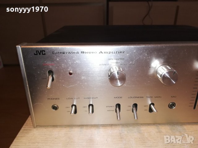 jvc-amplifier-ретро колекционерска машина-внос швеицария, снимка 12 - Ресийвъри, усилватели, смесителни пултове - 21996088