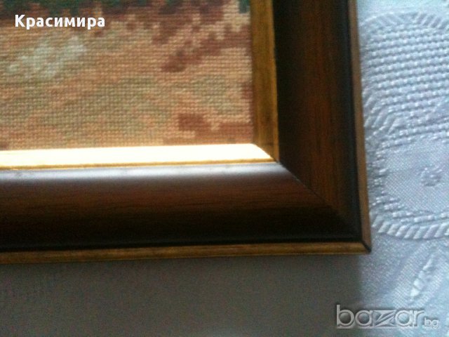 Гоблен"Лодки на брега", снимка 3 - Гоблени - 17264746