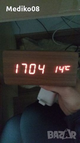 LED часовник с аларма и температура , снимка 3 - Други - 23744433