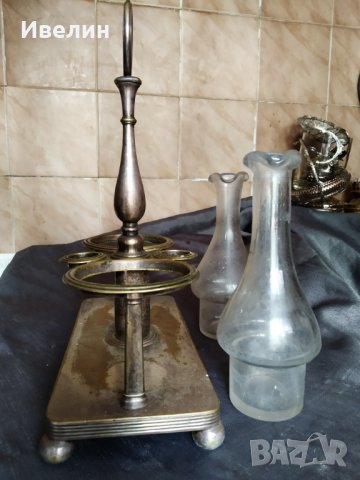 стар оливерник арт деко, снимка 2 - Антикварни и старинни предмети - 25980070