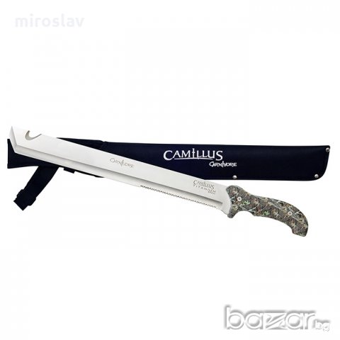 Мачете за оцеляване-Camillus 23'' Carnivore MaxxTitanium Nitride Bonded Machete-19115