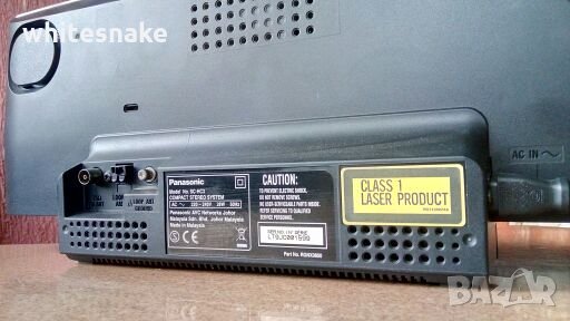  Panasonic SC-HC3-CD/radio/iphone docking/Aux/Mp3, снимка 11 - Аудиосистеми - 22898354