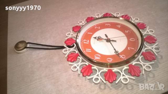 руска антика-28см-ретро часовник, снимка 6 - Колекции - 25251063