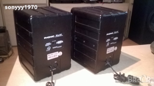phonic powered monitor-2бр активни тонколони, снимка 7 - Тонколони - 25506649