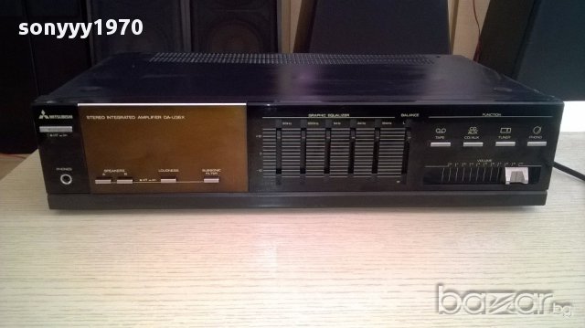 mitsubishi da-u36x-stereo integrated amplifier-внос швеицария, снимка 3 - Ресийвъри, усилватели, смесителни пултове - 12763777